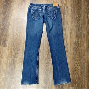 True Religion Jeans Gina Raw hem Sz 28